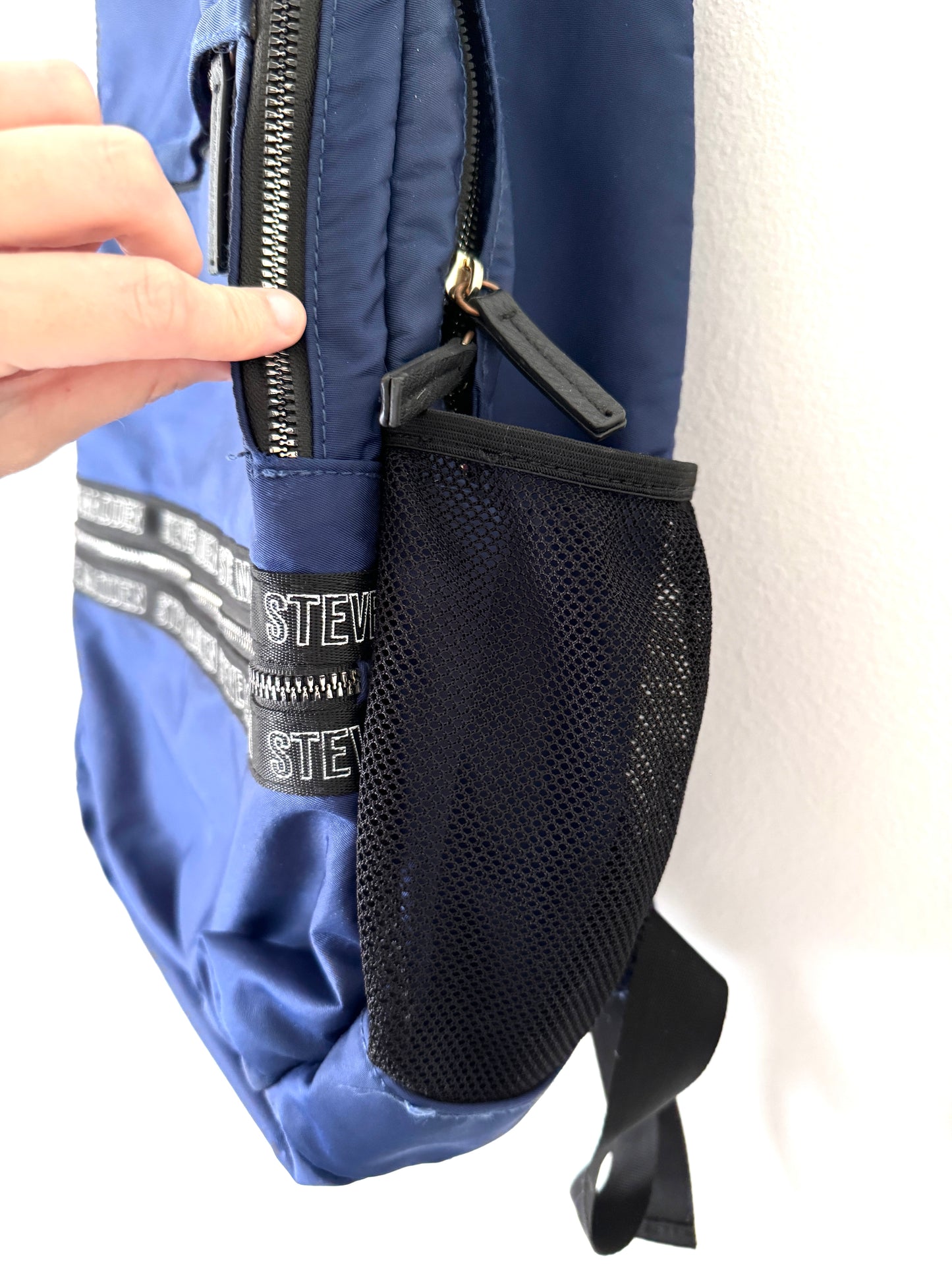 Blue Steve Madden backpack