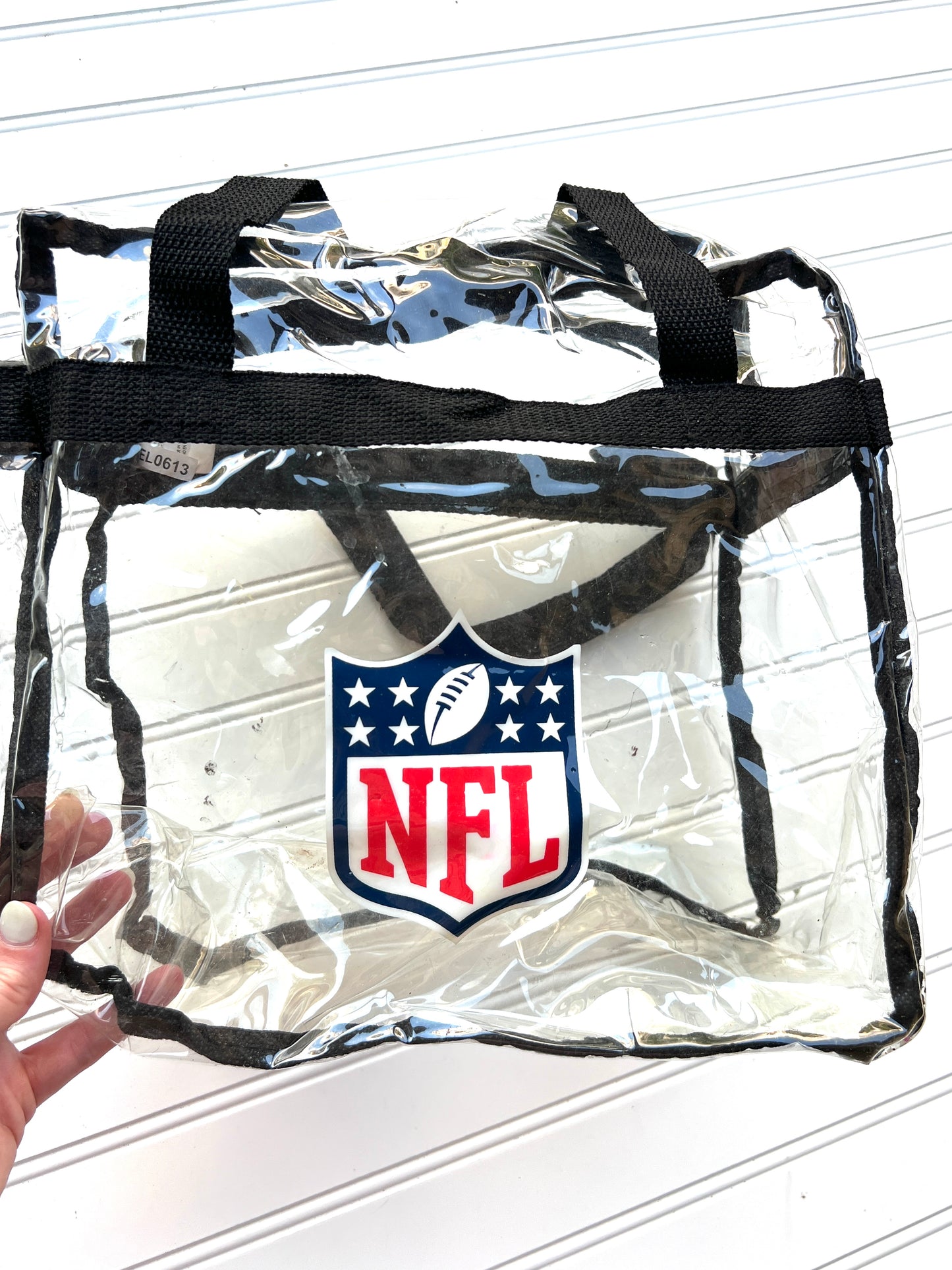 Clear NFL stadium bag