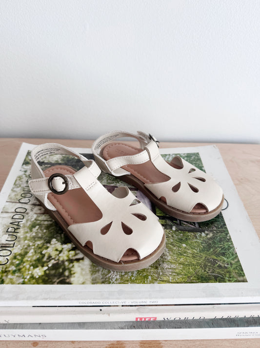 Old navy taupe sandals size 8C