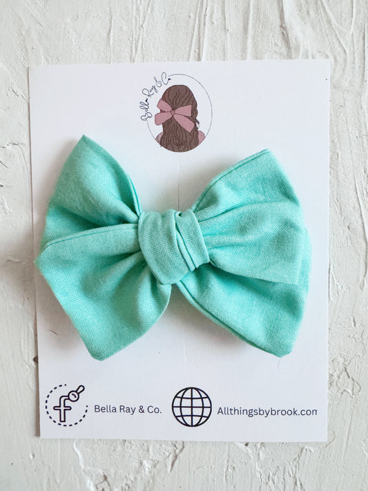 Tiffany blue pinwheel