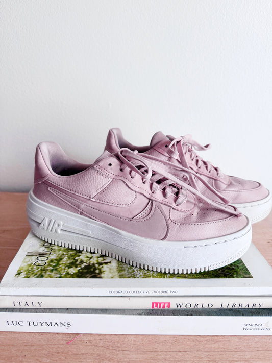 Pink Nike Air Force 1s size 7.5 womens