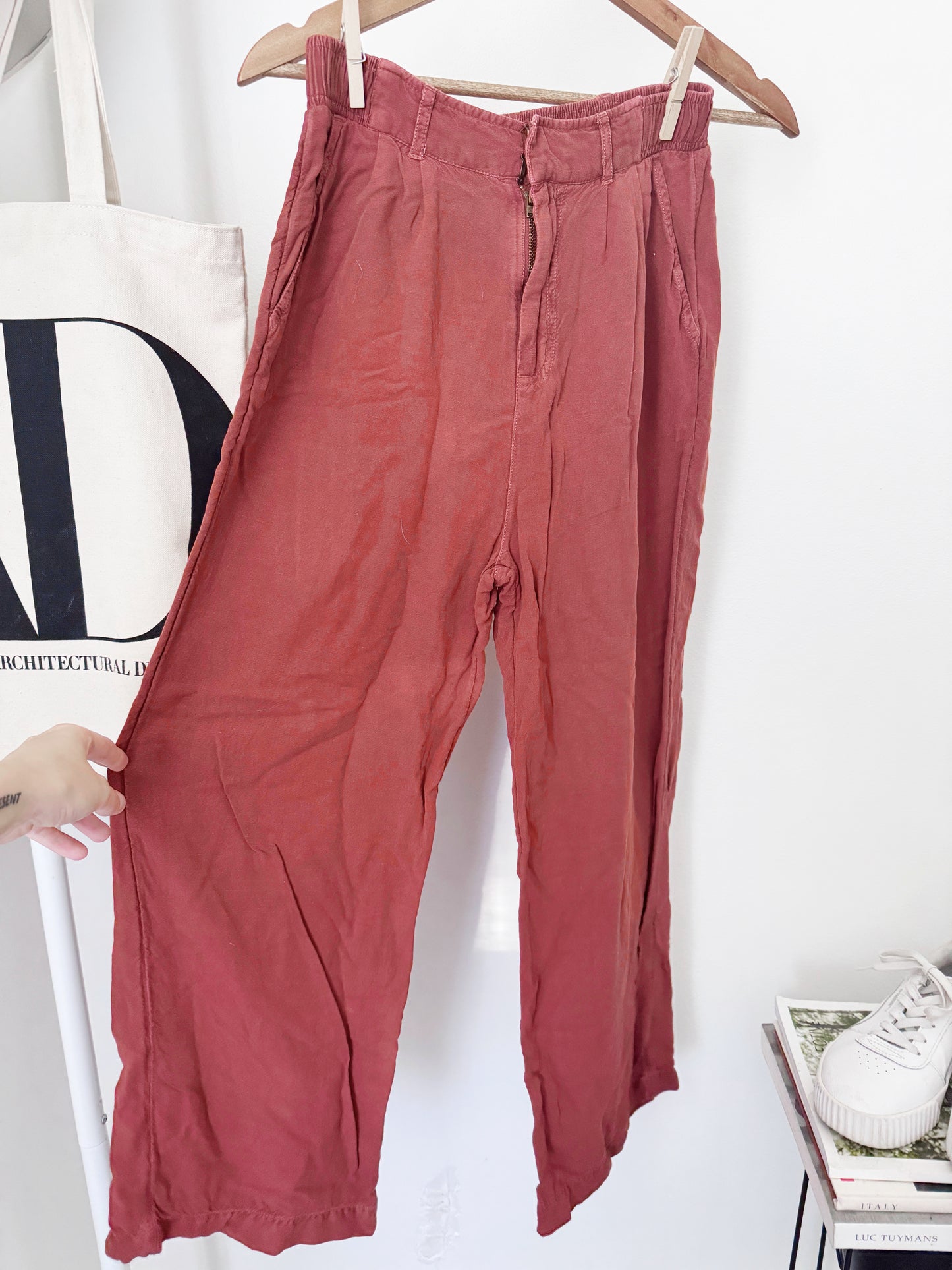 Rust O’Neil cropped pants size small