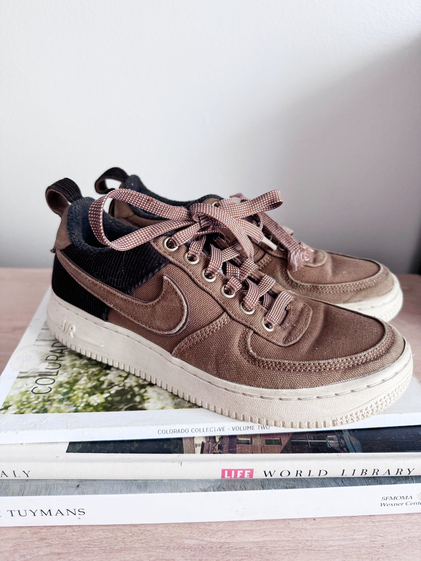 Nike Air Force 1 Low Carhartt WIP Ale Brown/Ale Brown-Sail 5.5Y