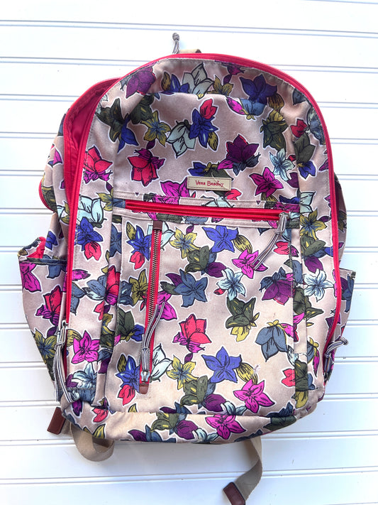 Vera Bradley Grand Backpack Falling Flow