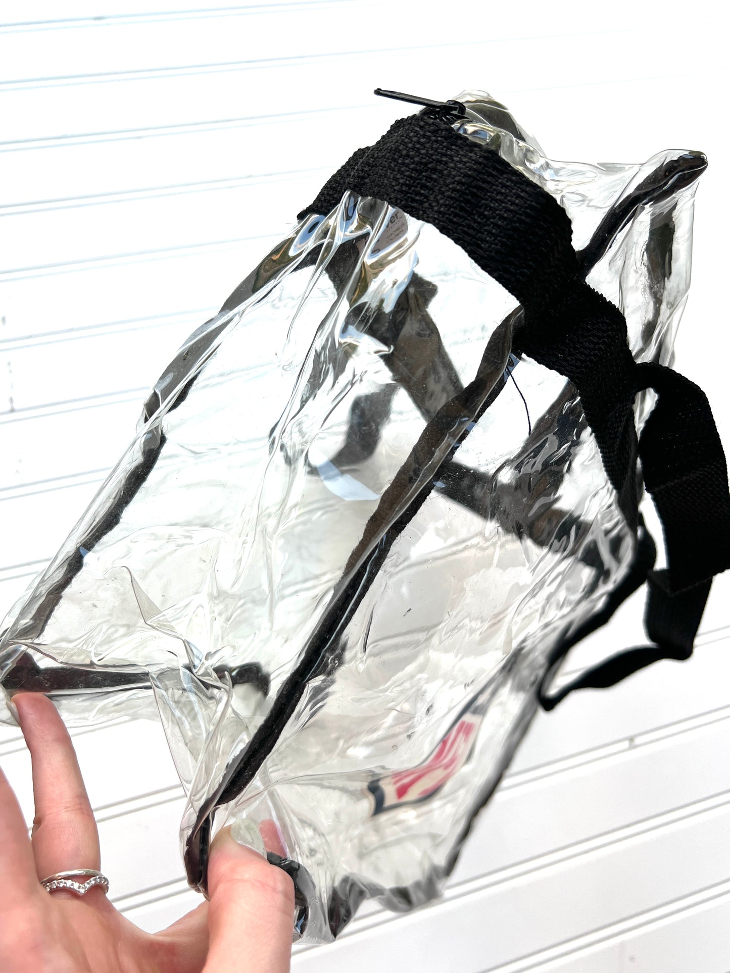 Clear NFL stadium bag